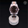 Rolex Certified Pre-owned Datejust M126331-0003 front on black background