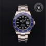 Rolex Certified Pre-owned Submariner Date M126619LB-0003 front on black background