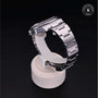 Rolex Certified Pre-owned Explorer M216570-0002 front on black background
