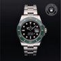 Rolex Certified Pre-owned Submariner M126610LV-0002 front on black background
