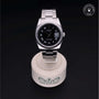Rolex Certified Pre-owned Date M115200-0002 front on black background