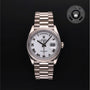 Rolex Certified Pre-owned Day-date M128239-0038 front on black background