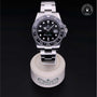 Rolex Certified Pre-owned GMT M116710LN-0001 front on black background