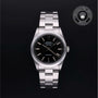 Rolex Certified Pre-owned Air-King M14000-0005 front on black background