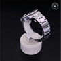 Rolex Certified Pre-owned GMT M16710LN-0004 front on black background