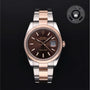 Rolex Certified Pre-owned Datejust M126331-0001 front on black background