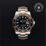 Rolex Certified Pre-owned Submariner M116613LN-0001 front on black background