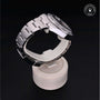 Rolex Certified Pre-owned Explorer M216570-0002 front on black background