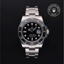 Rolex Certified Pre-owned Submariner M116610LN-0001 front on black background
