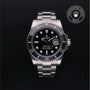 Rolex Certified Pre-owned Submariner M116610LN-0001 front on black background