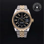 Rolex Certified Pre-owned Sky-Dweller M326933-0005 front on black background