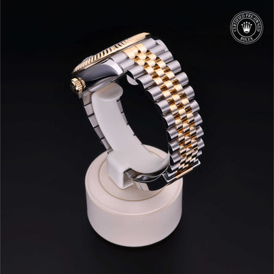 Rolex Certified Pre-owned Sky-Dweller M326933-0005 front on black background