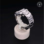 Rolex Certified Pre-owned Datejust M116200-0017 front on black background