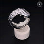 Rolex Certified Pre-owned Datejust M116200-0017 front on black background