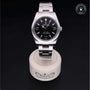 Rolex Certified Pre-owned Explorer M214270-0001 front on black background