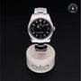 Rolex Certified Pre-owned Explorer M214270-0001 front on black background