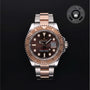 Rolex Certified Pre-owned Yacht-Master M116621-0001 front on black background