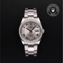 Rolex Certified Pre-owned Datejust M126284RBR-0022 front on black background