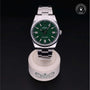 Rolex Certified Pre-owned Oyster Perpetual M124300-0005 front on black background
