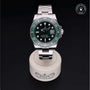 Rolex Certified Pre-owned Submariner M116610LV-0002 front on black background