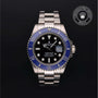 Rolex Certified Pre-owned Submariner M126619LB-0003 front on black background
