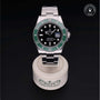 Rolex Certified Pre-owned Submariner M126610LV-0002 front on black background