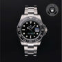 Rolex Certified Pre-owned GMT M116710LN-0001 front on black background