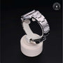 Rolex Certified Pre-owned Explorer M124270-0001 front on black background