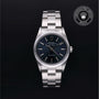 Rolex Certified Pre-owned Air-King M14000-0004 front on black background
