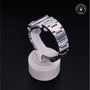 Rolex Certified Pre-owned Datejust M16200-0037 front on black background