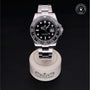 Rolex Certified Pre-owned GMT II M116710LN-0001 front on black background