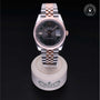Rolex Certified Pre-owned Datejust M126331-0016 front on black background