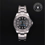 Rolex Certified Pre-owned Yacht-Master M268622-0002 front on black background