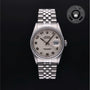 Rolex Certified Pre-owned Datejust M16220-0032 front on black background