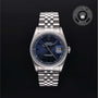 Rolex Certified Pre-owned Datejust M16220-0033 front on black background