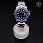 Rolex Certified Pre-owned GMT II M116710BLNR-0002 front on black background