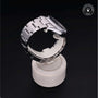 Rolex Certified Pre-owned Explorer M114270-0002 front on black background