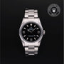 Rolex Certified Pre-owned Explorer M14270-0001 front on black background