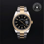Rolex Certified Pre-owned Datejust M126333-0013 front on black background