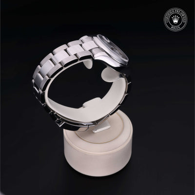 Rolex Certified Pre-owned Lady Datejust M178240-0010 front on black background