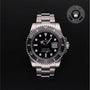 Rolex Certified Pre-owned Submariner M116610LN-0001 front on black background