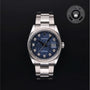 Rolex Certified Pre-owned Datejust M126234-0012 front on black background