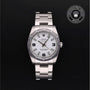 Rolex Certified Pre-owned Air-King M114210-0003 front on black background