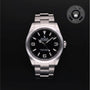Rolex Certified Pre-owned Explorer M224270-0001 front on black background