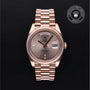 Rolex Certified Pre-owned Day-date M228235-0004 front on black background