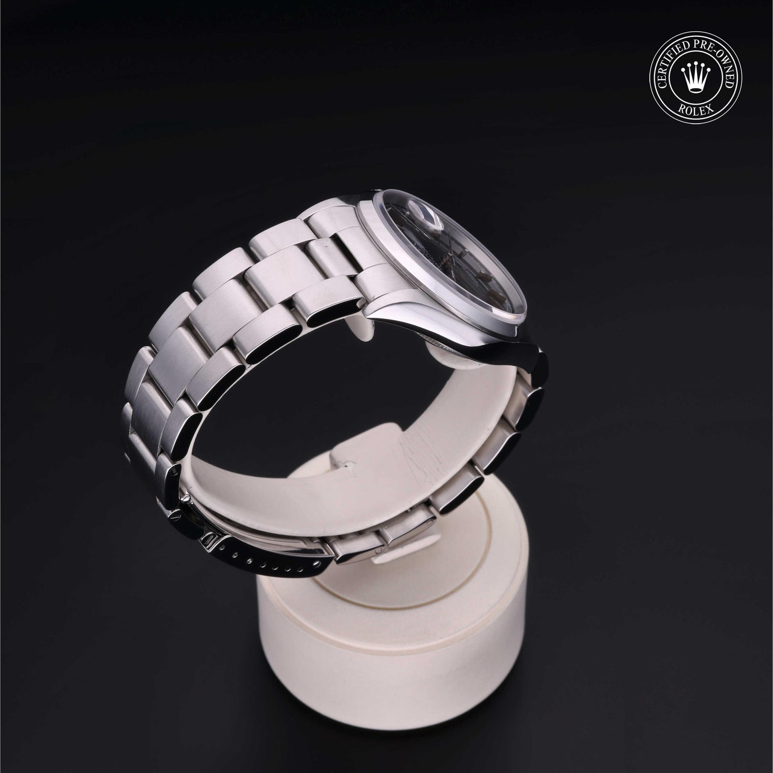 Rolex CPO Datejust M16200 front on white background