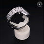 Rolex Certified Pre-owned Oyster Perpetual M126000-0005 front on black background