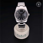 Rolex Certified Pre-owned Datejust M126334-0005 front on black background