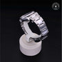 Rolex Certified Pre-owned Datejust M126200-0004 front on black background