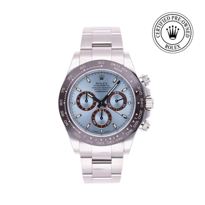 Rolex CPO Daytona M116506 front on white background
